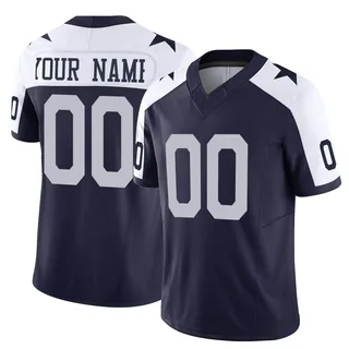 Cowboys Black Limited Custom Name and Number Jersey - All Stitched - Vgear