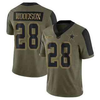 Darren Woodson Jersey Dallas Cowboys #28 Navy Blue Thanksgiving Elite Vapor Untouchable Throwback