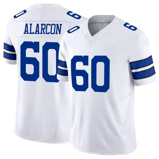 2018 Dallas Cowboys Isaac Alarcon #60 Game Issued Navy Practice Jersey 52  601 |