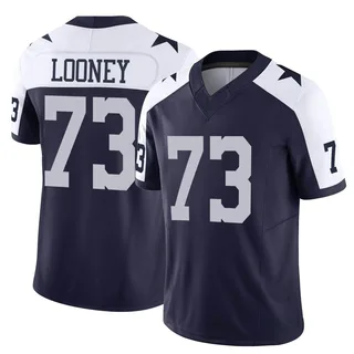 2018 Dallas Cowboys Joe Looney #73 Game Issued Navy Practice Jersey 54 34