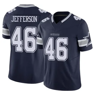 Malik Jefferson Dallas Cowboys Youth Navy Name & Number Logo T-Shirt 