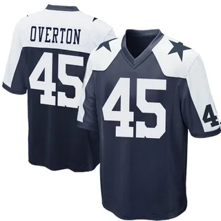 Nike Matt Overton Dallas Cowboys Men's Limited White Color Rush Vapor  Untouchable Jersey