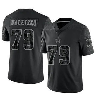 Matt Waletzko 71 Dallas Cowboys White Vapor Limited Jersey - Bluefink