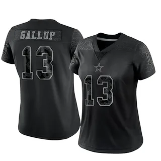 Dallas Cowboys Michael Gallup Navy 100th Season Vapor Elite Jersey