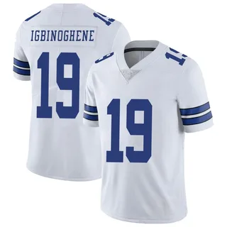 Nike Luke Schoonmaker Dallas Cowboys Men's Elite White Vapor Untouchable  Jersey