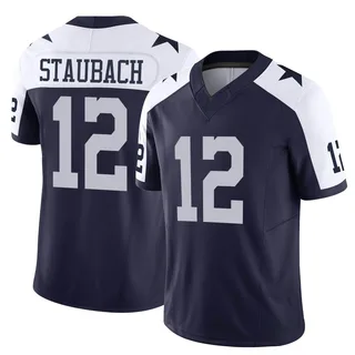 Roger Staubach Dallas Cowboys military salute to service Jersey – Classic  Authentics