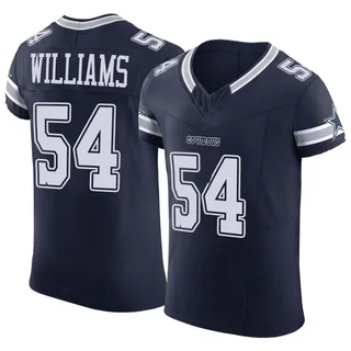 Sam Williams 54 Dallas Cowboys White Vapor Limited Jersey - Bluefink