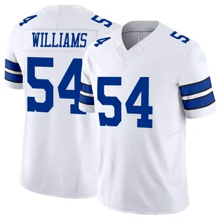 Sam Williams 54 Dallas Cowboys White Vapor Limited Jersey - Bluefink