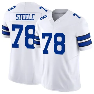 Nike Terence Steele Dallas Cowboys Limited Black Reflective Jersey - Men's