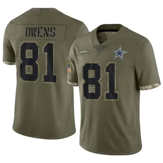 Nike Terrell Owens Dallas Cowboys Men's Limited White Vapor Untouchable  Jersey