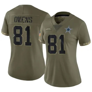 Nike Terrell Owens Dallas Cowboys Limited White Vapor Untouchable Jersey -  Youth